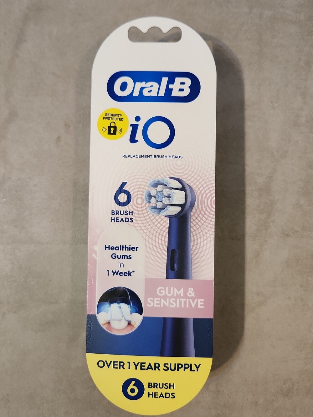 Oral B iO 6 Replacement Head Package Sealed